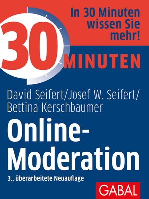cover image of 30 Minuten Online-Moderation